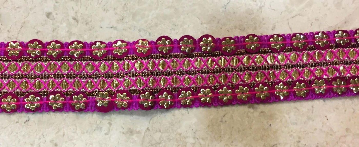 sequence lace trimming 3